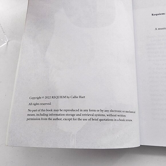 Requiem by Callie Hart Paperback Romance Novel Book 2022 - Picture 2 of 4